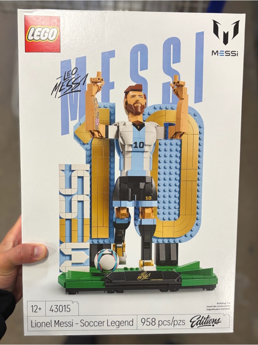 LEGO Editions #43015: Lionel Messi – Soccer Legend